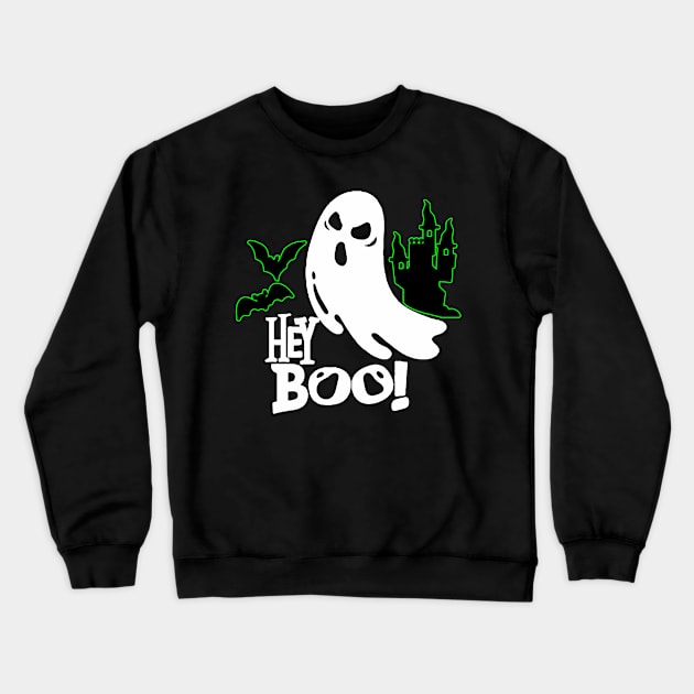 Hey BOO! Crewneck Sweatshirt by Jack666